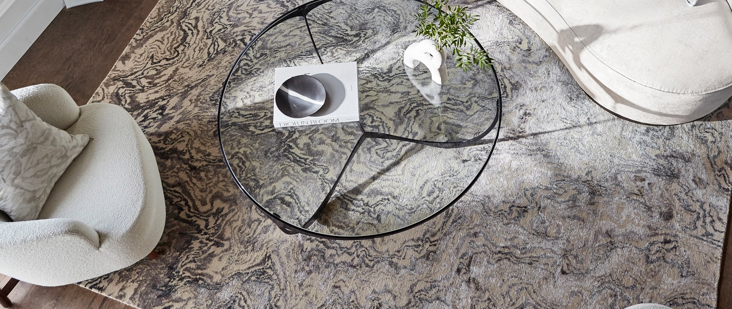 Zoffany Grey Riviere Rug